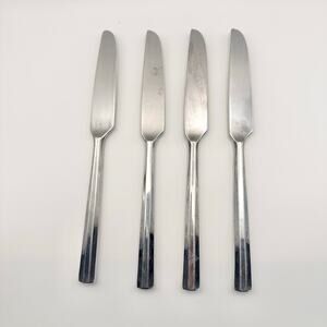 Stanley Roberts Korea SRBYOR Set of 4 French Solid Knives Replacement Flatware